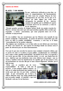 EL ARTE   y  los  MEDIOS